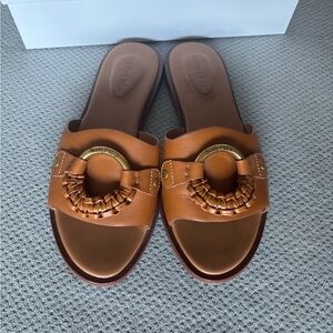 See by Chloe Kensington soft hobo sandal size 37